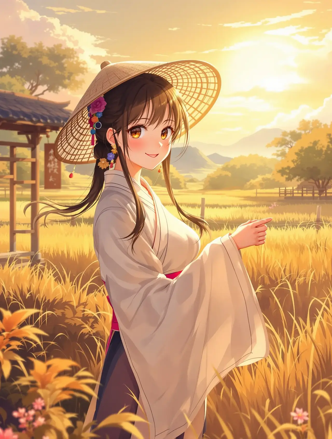 乡村爱情甜甜圈 - 黄果AI在线 乡村爱情甜甜圈短剧封面
